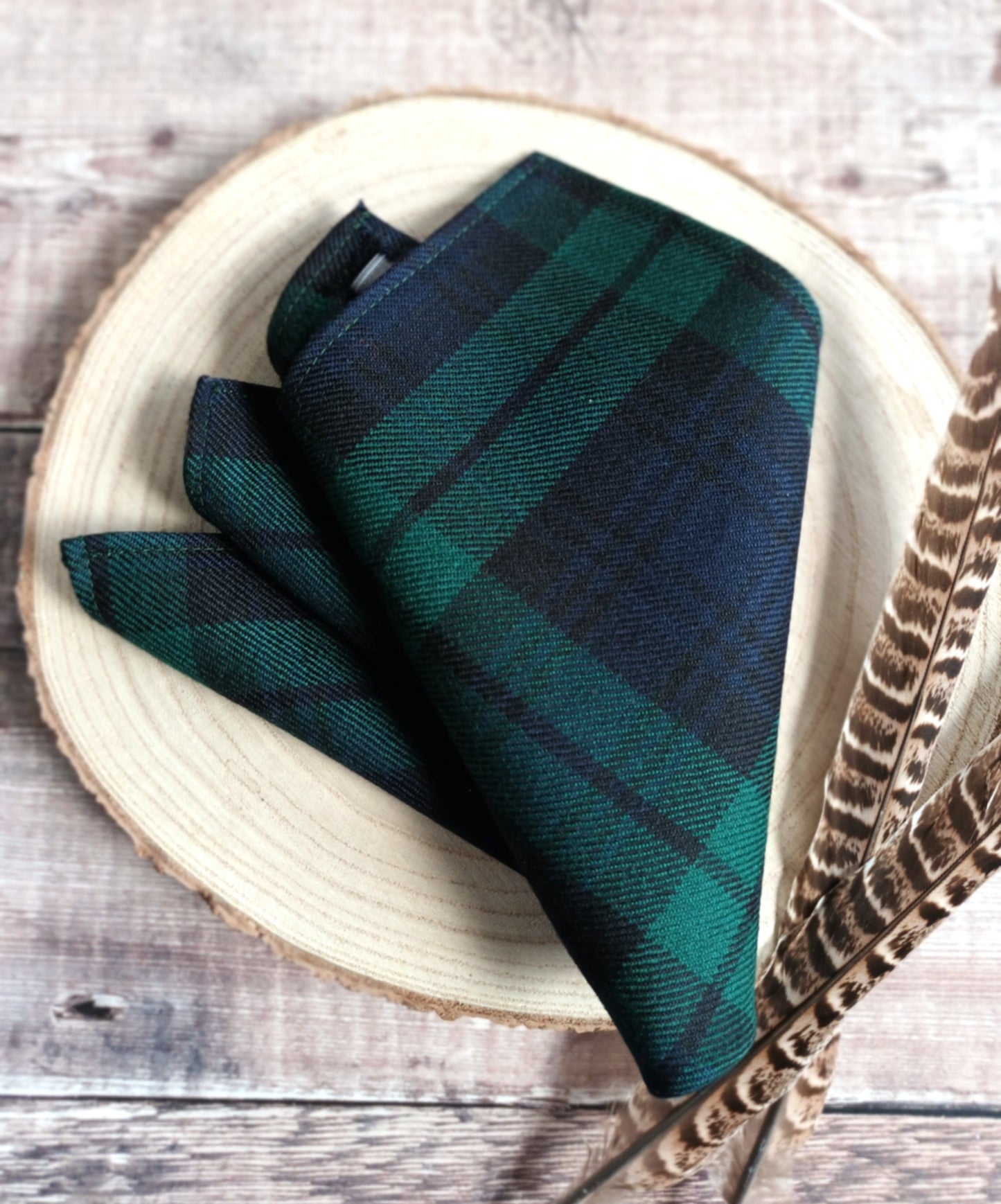 Black Watch Tartan Pocket Square