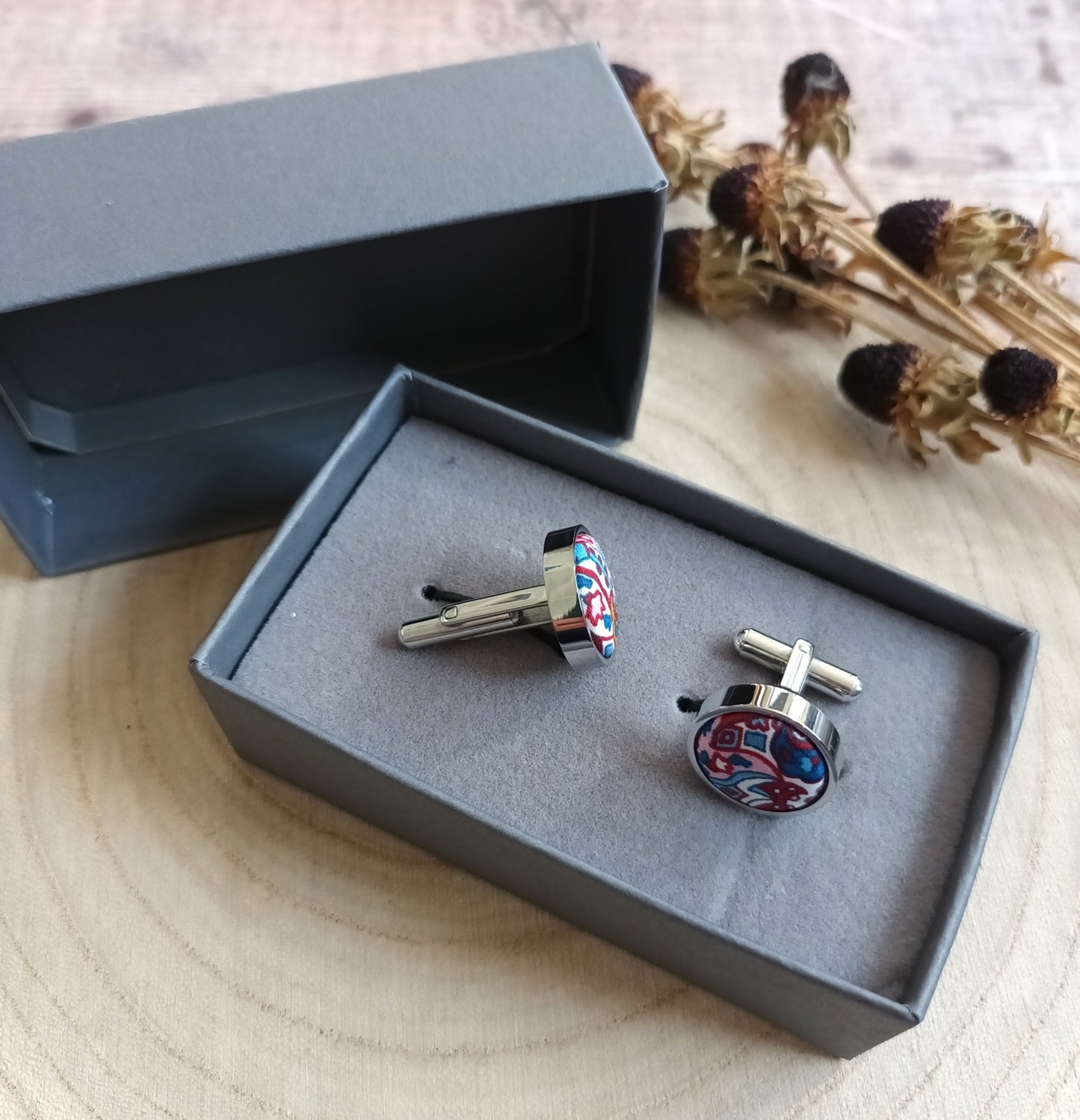 Liberty Paisley Design Cufflinks