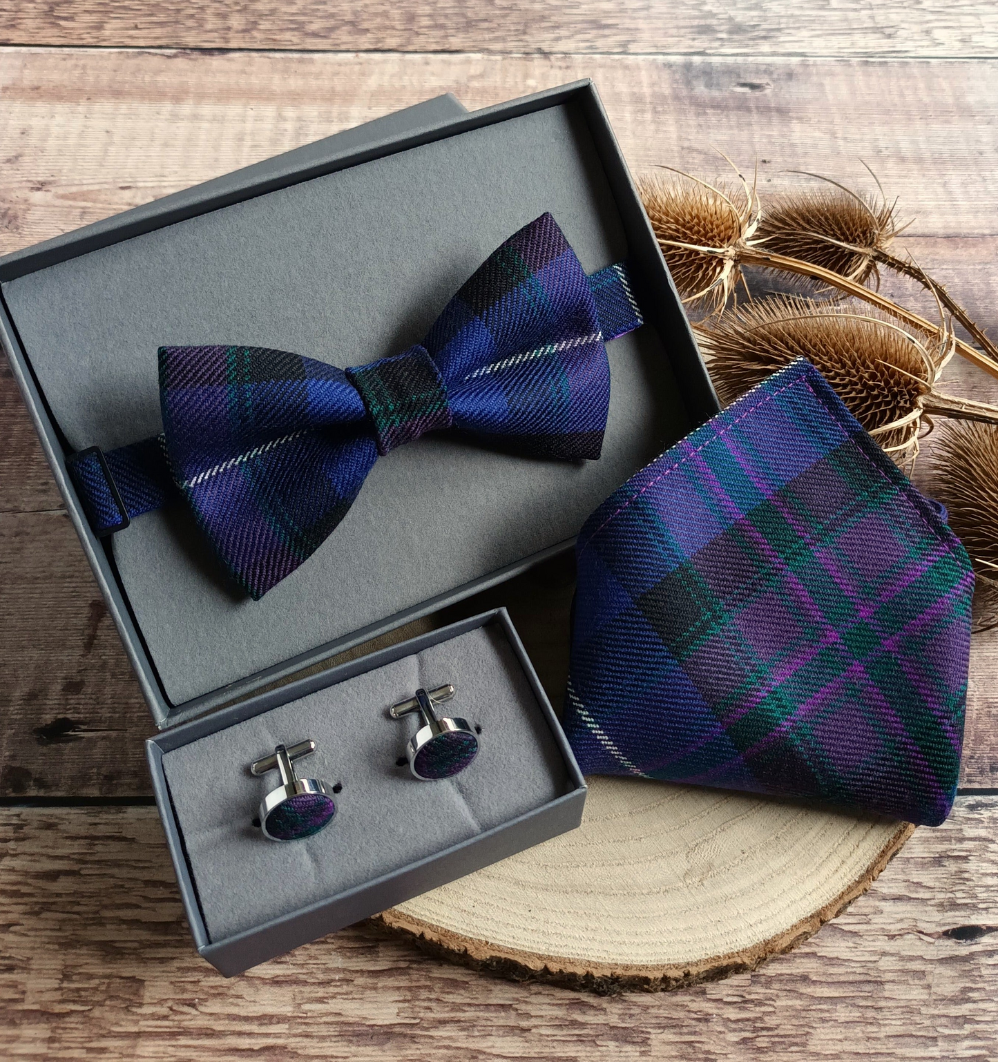 Pride of Scotland Tartan Pocket Square
