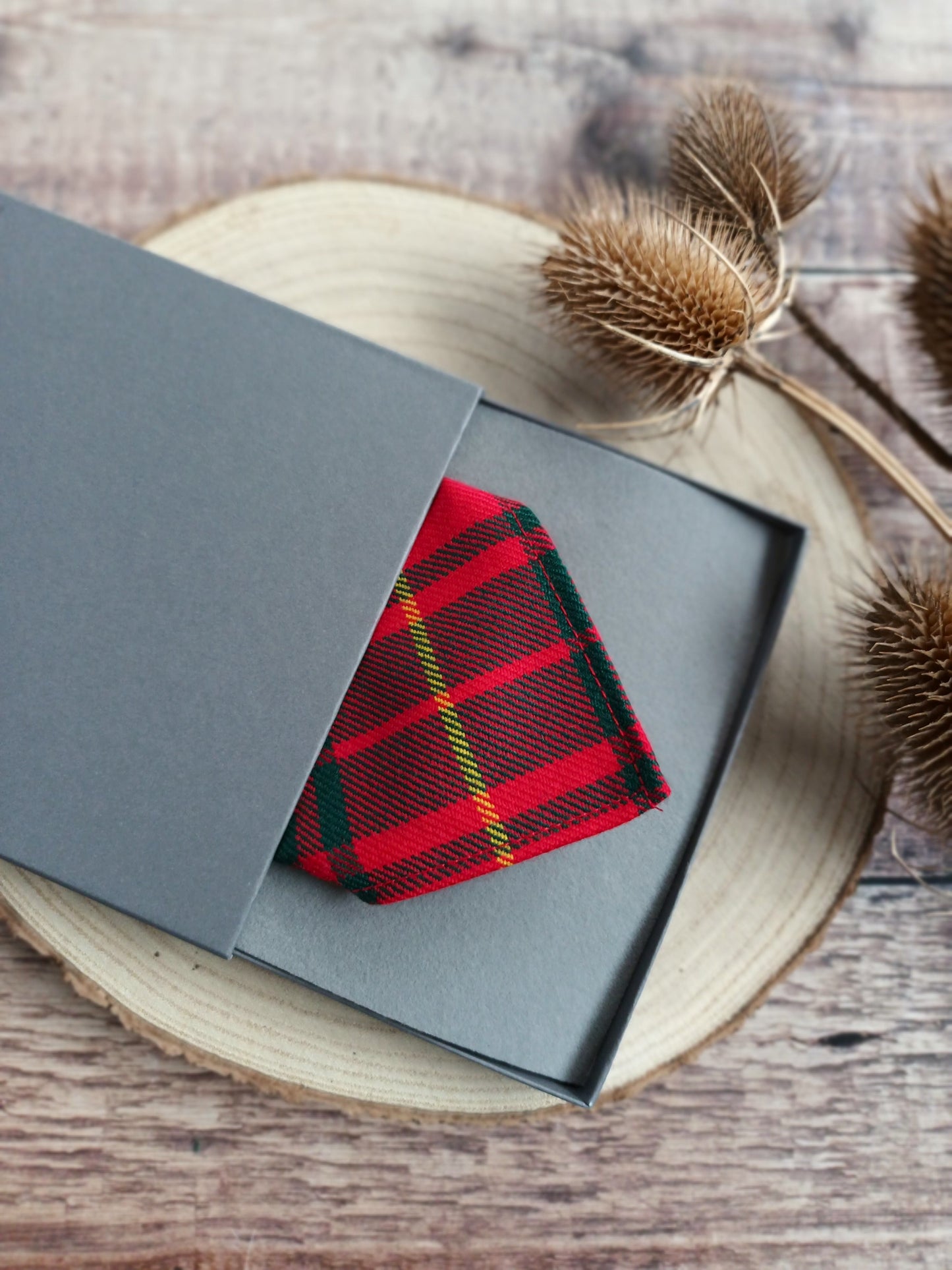 Bruce Tartan Pocket Square