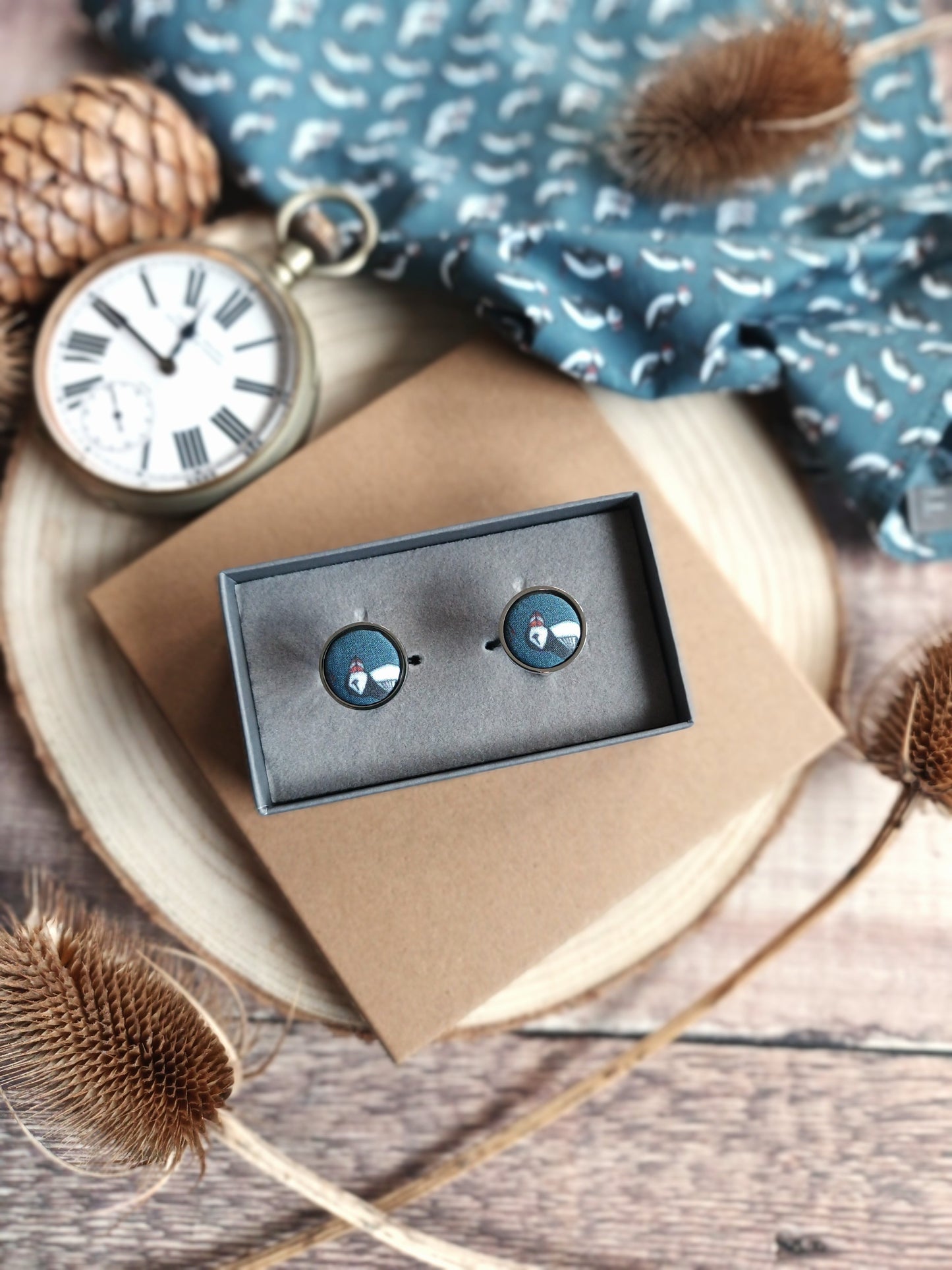 Puffin Cufflinks