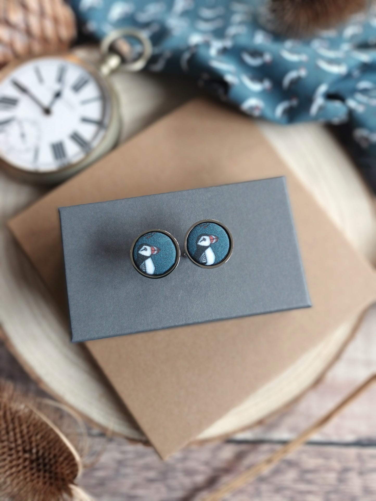 Puffin Cufflinks