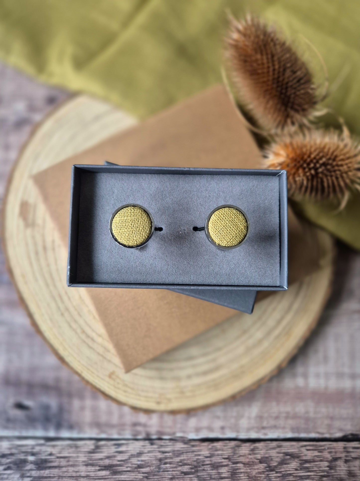 Linen Bow Tie Chartreuse