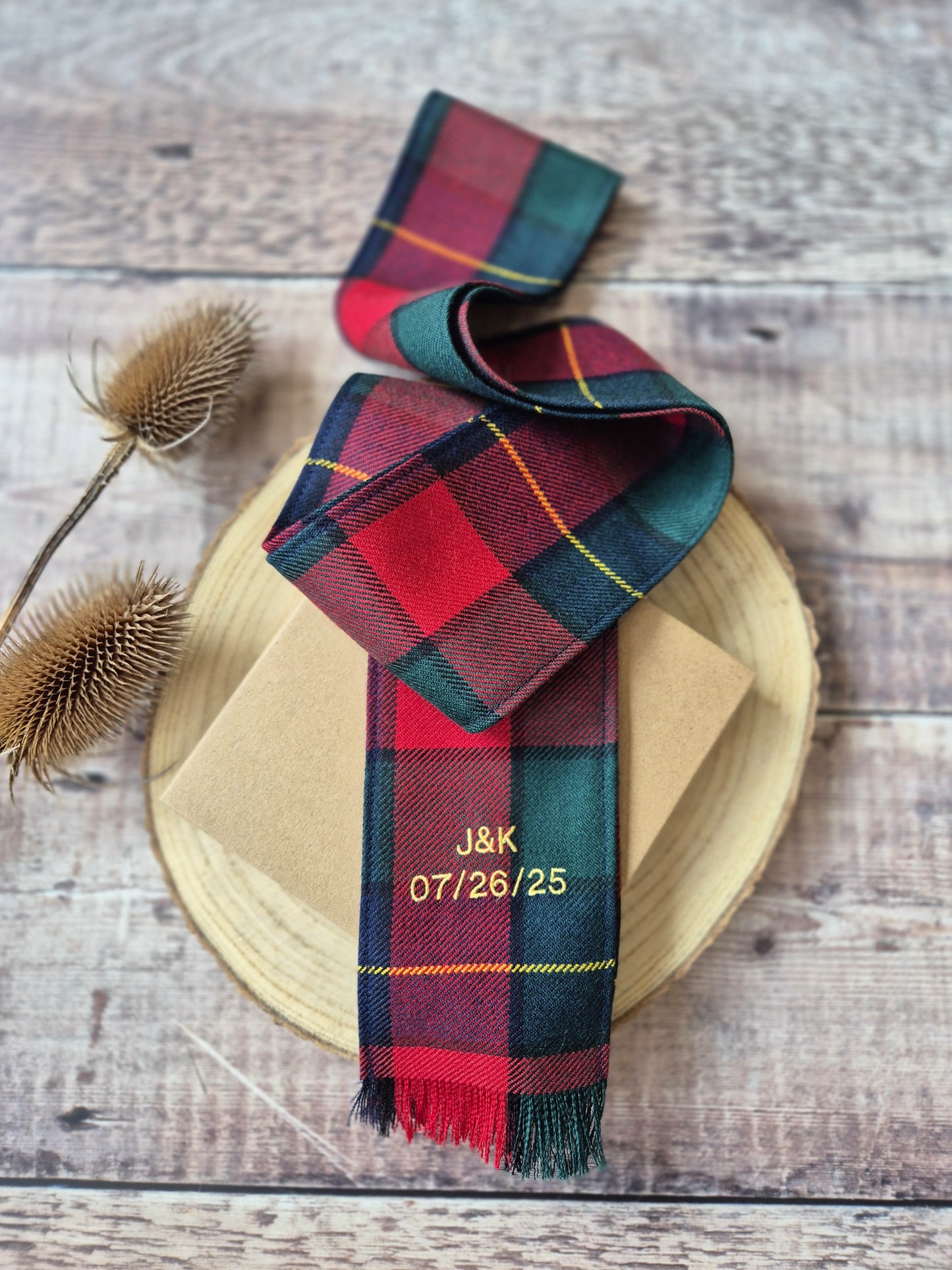 Custom Tartan Handfasting