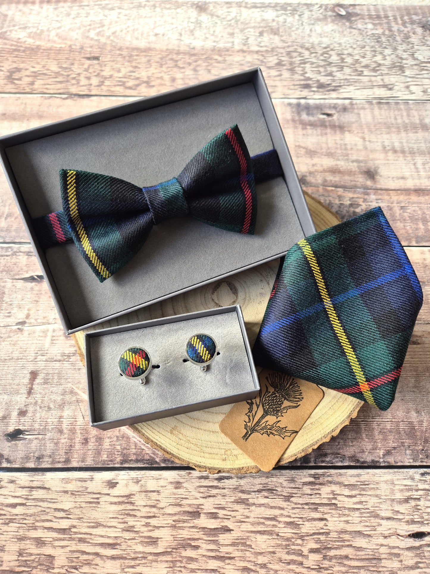 Smith Tartan Bow Tie