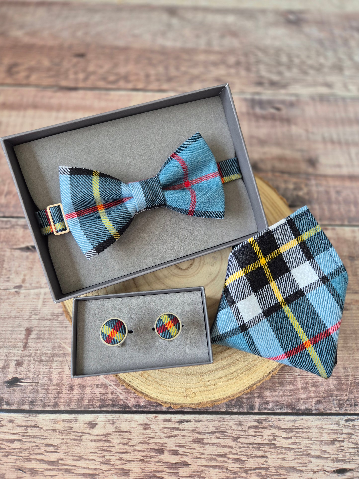 Thomson Tartan Bow Tie