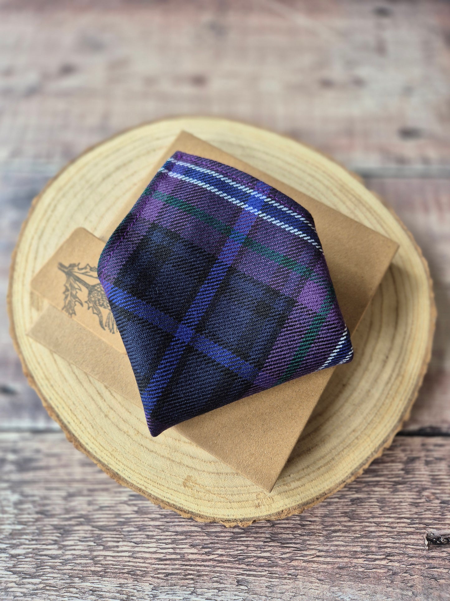 Scotland Forever Tartan Pocket Square