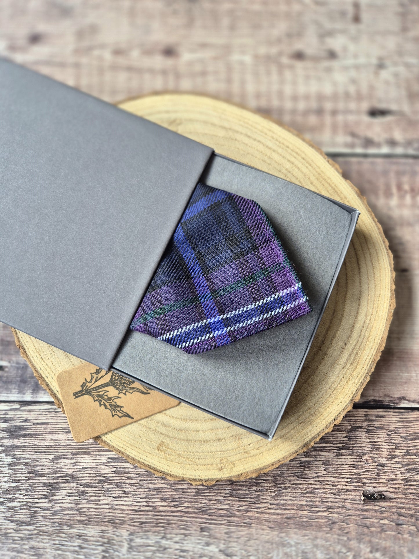 Scotland Forever Tartan Pocket Square