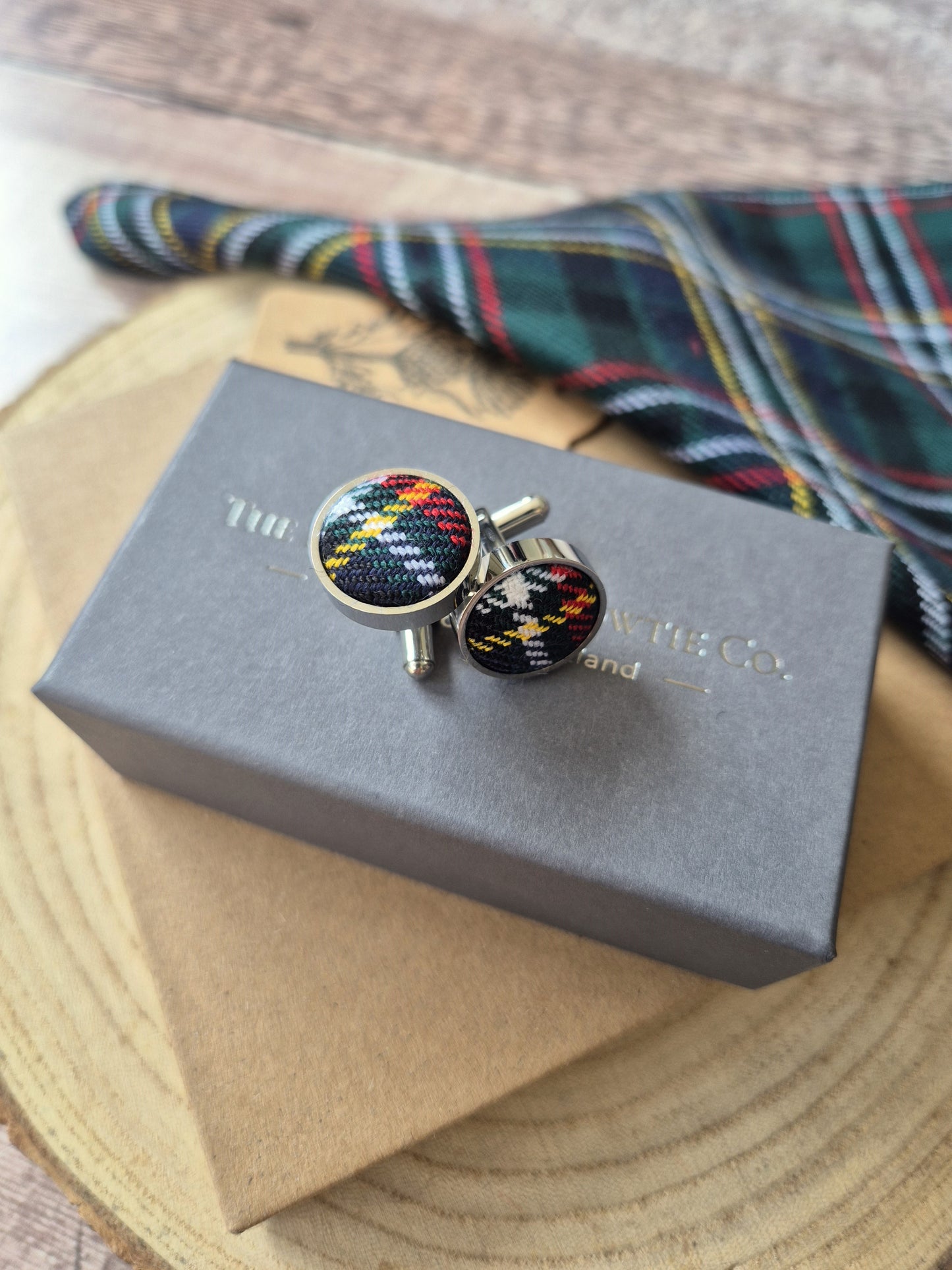 Scott Tartan Cufflinks