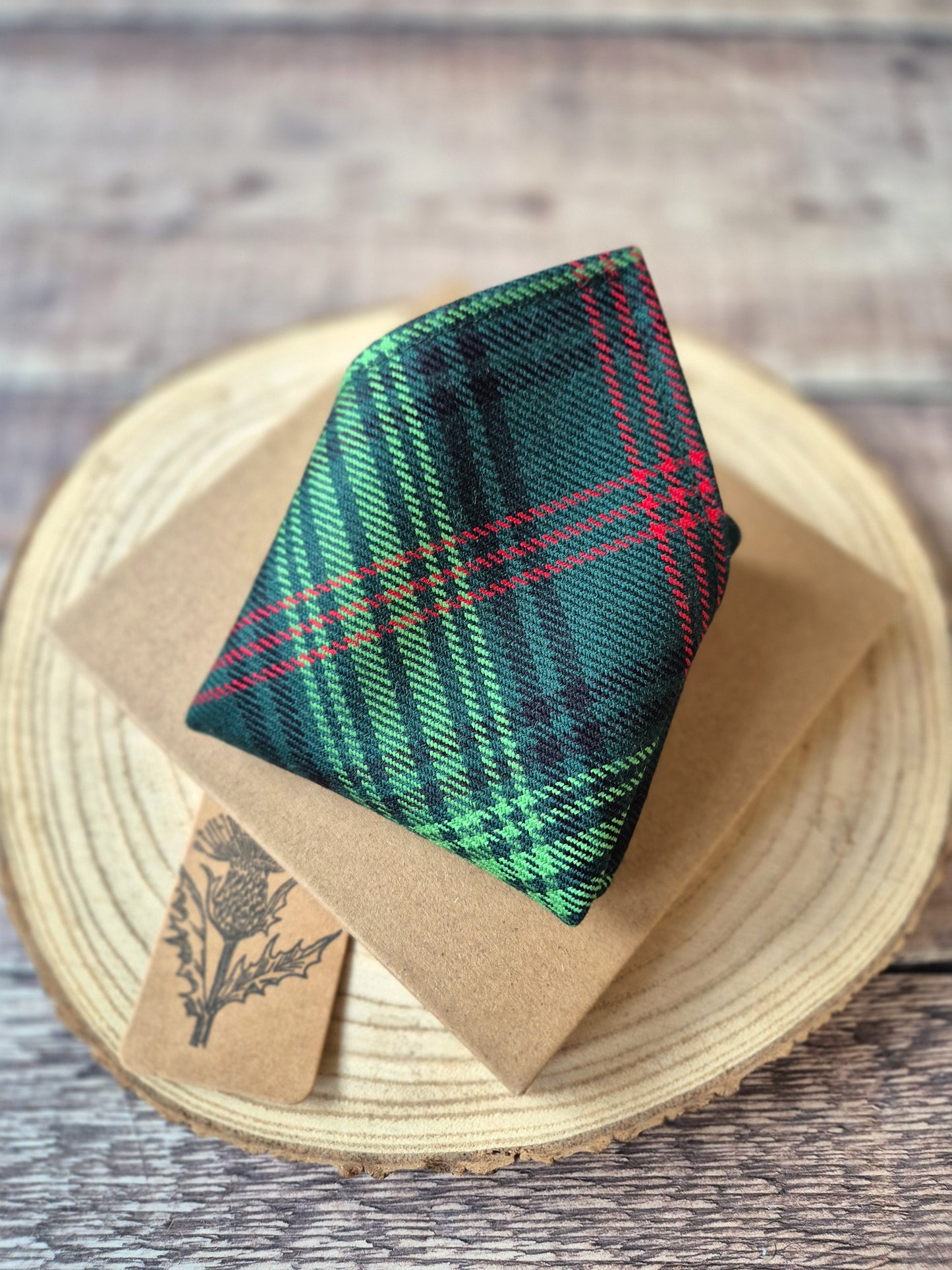Ross Tartan Pocket Square