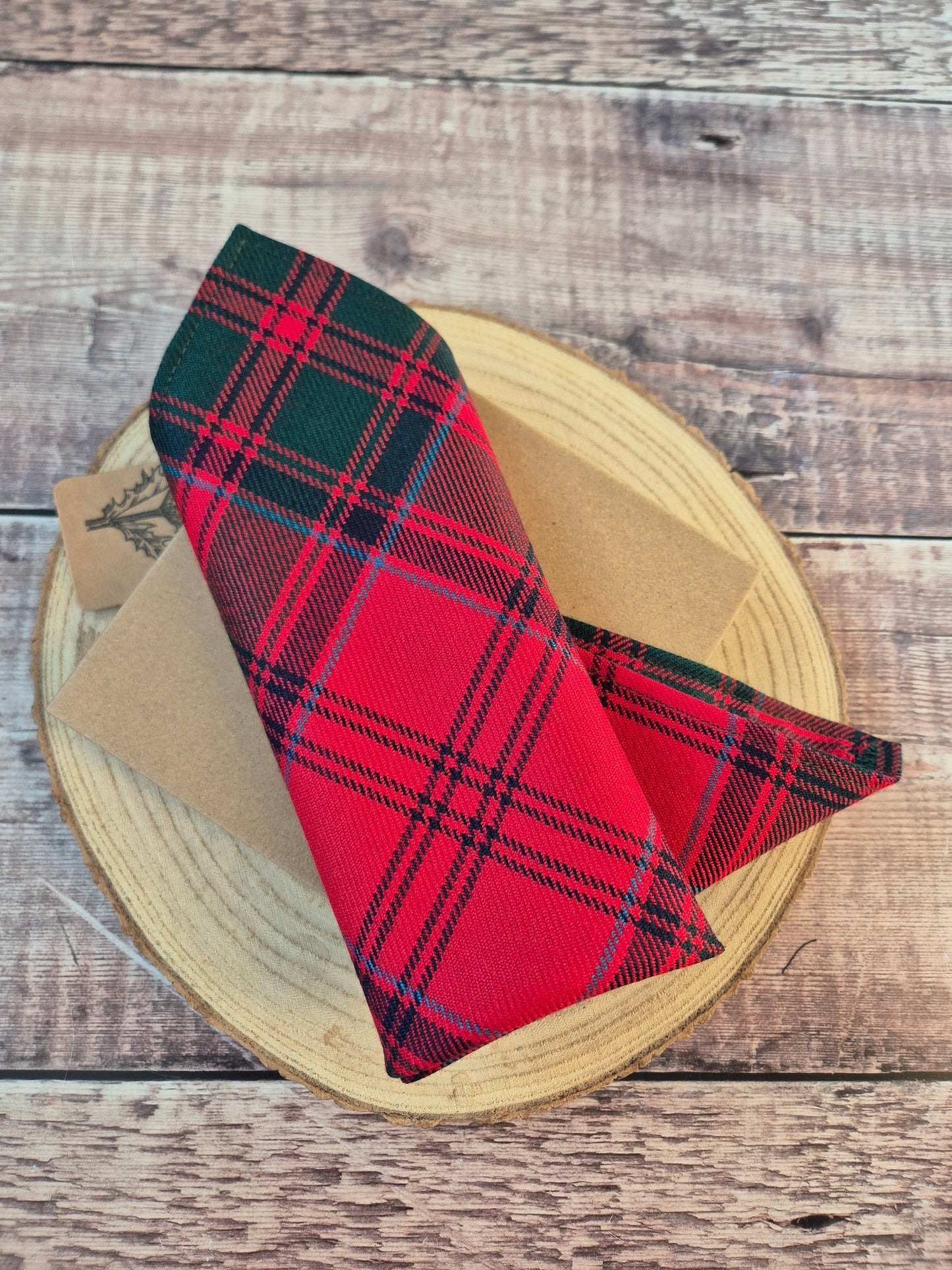 Grant Tartan Pocket Square