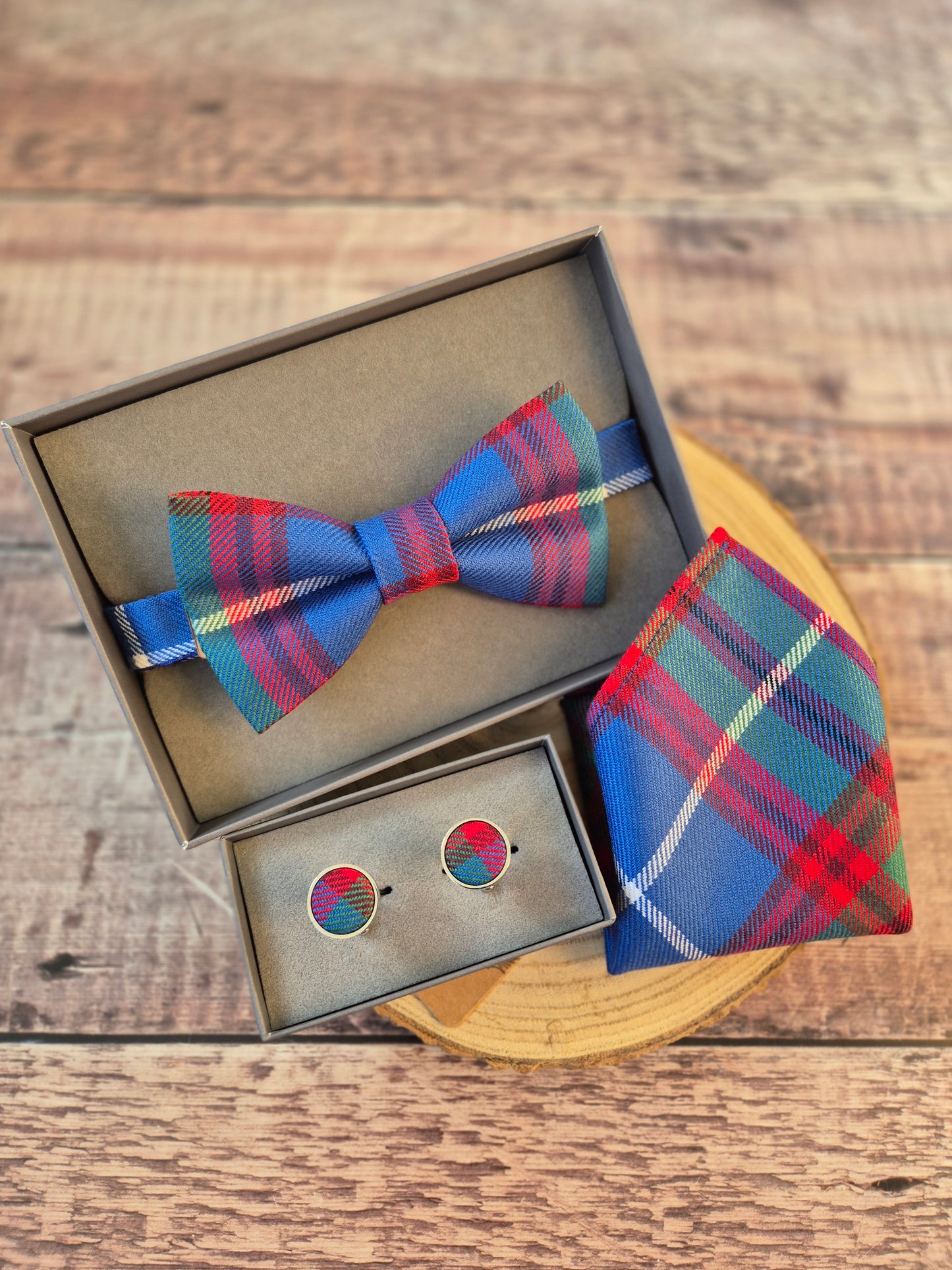 Edinburgh Tartan Bow Tie