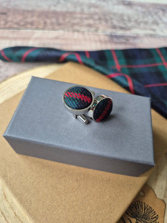 Murray Of Atholl Tartan Cufflinks