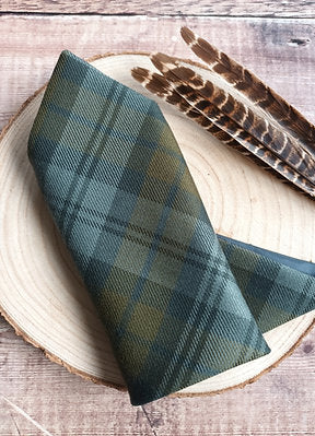 Weathered Black Watch Tartan Bowtie