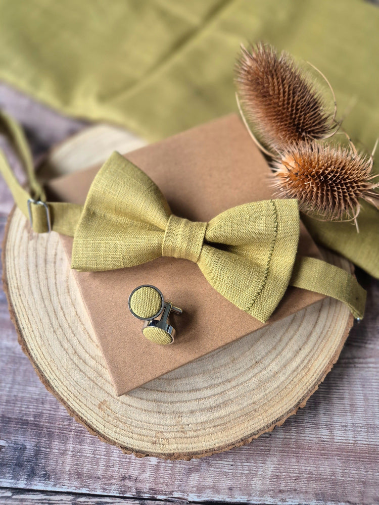 Linen Bow Ties