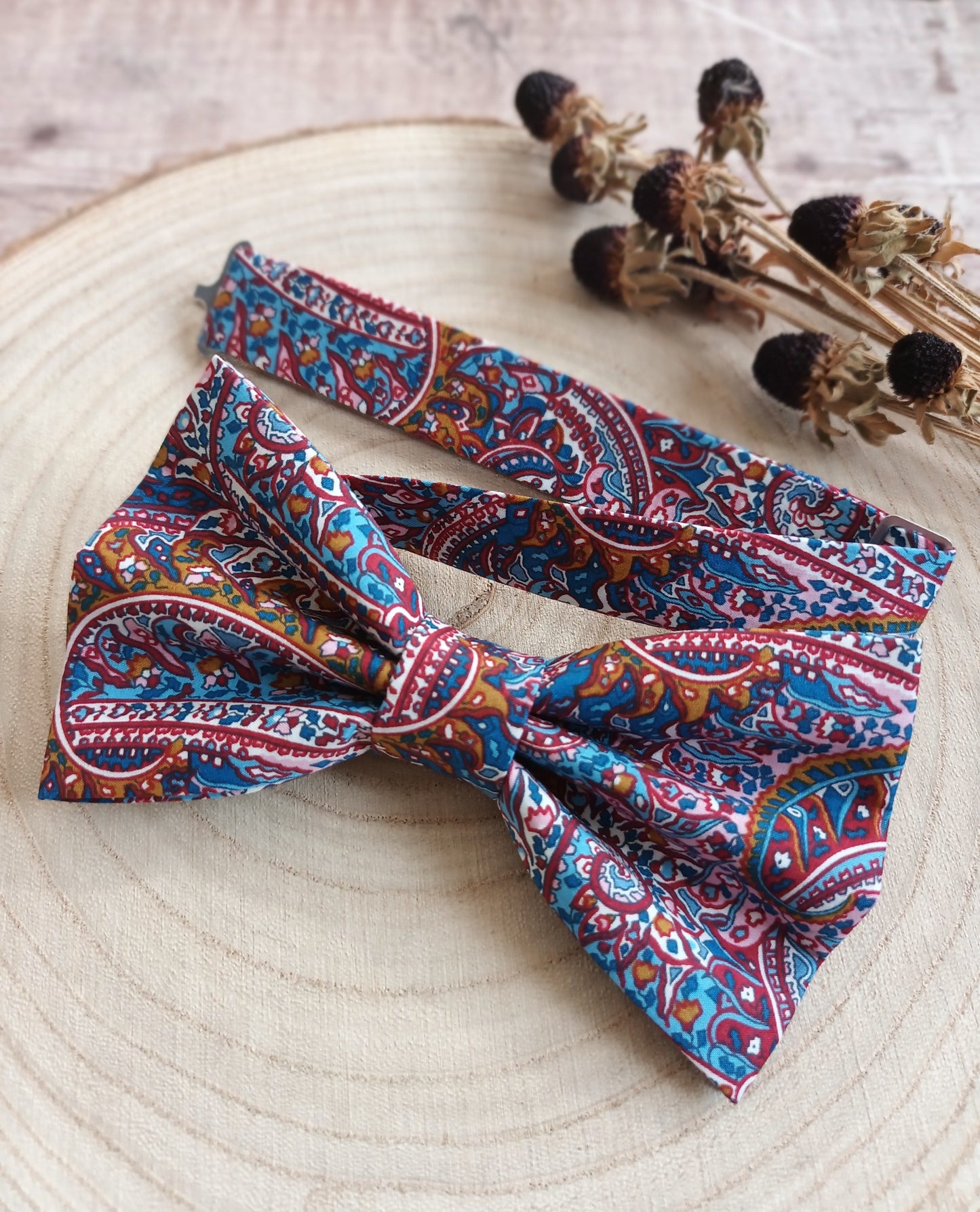 Liberty Paisley Design Bowtie