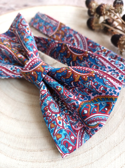 Liberty Paisley Bow Tie
