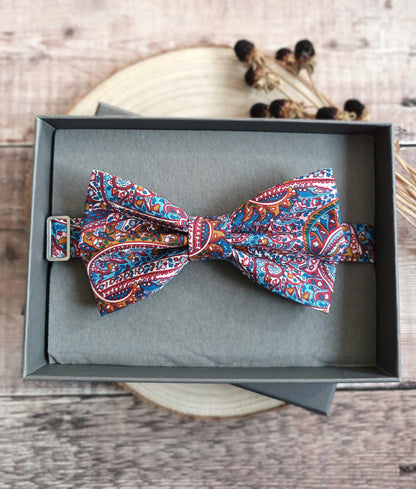 Liberty Paisley Bow Tie
