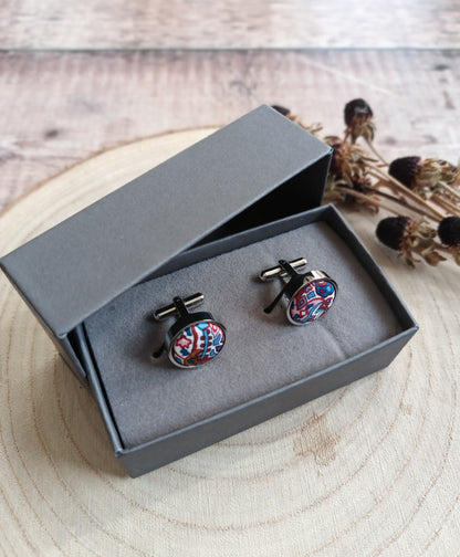 Liberty Paisley Design Cufflinks