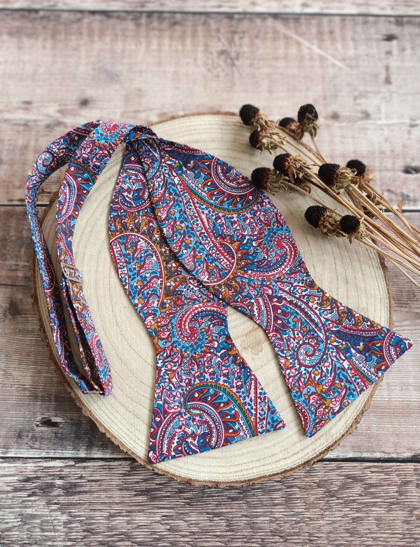 Liberty Paisley Design Bowtie