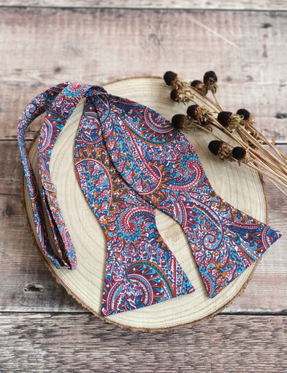 Liberty Paisley Bow Tie