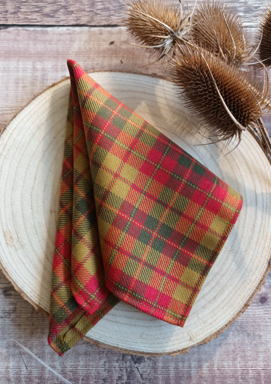 Strathearn Tartan Pocket Square