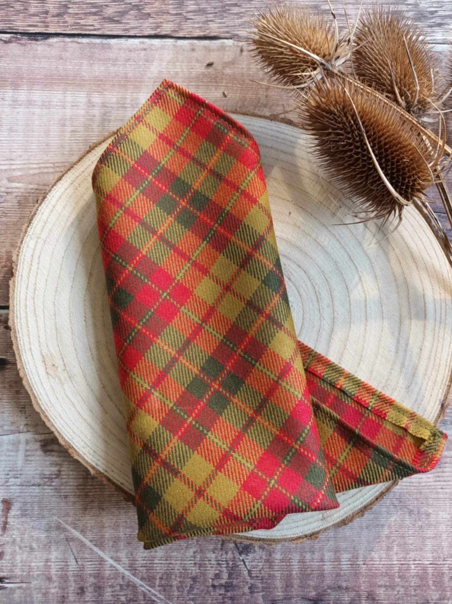 Strathearn Tartan Pocket Square