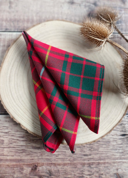 Bruce Tartan Pocket Square