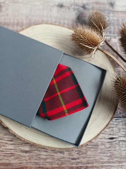 Clan Bruce Tartan Pocket Square