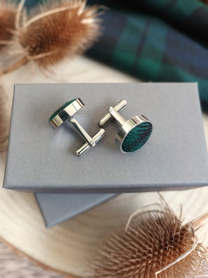 Black Watch Tartan Cufflinks