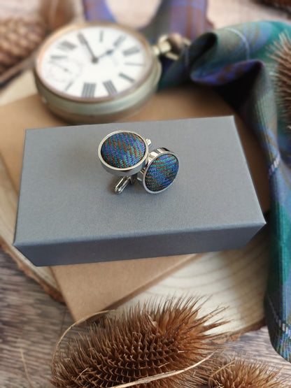 Isle of Skye Tartan Cufflinks