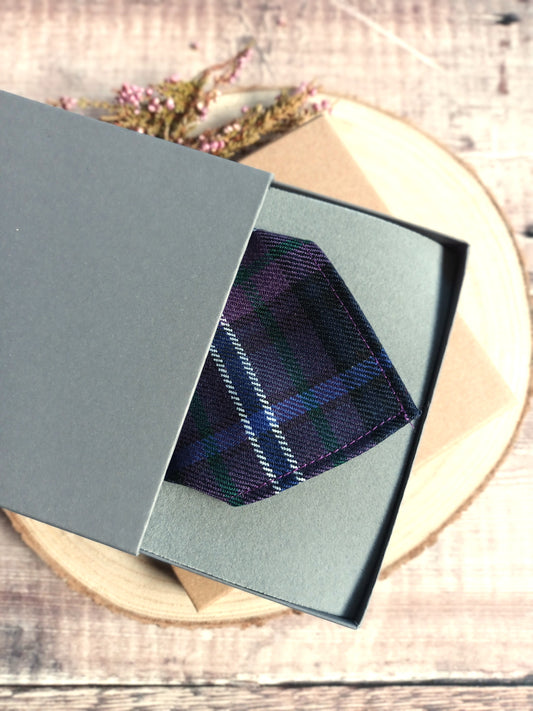 Scotland Forever Tartan Pocket Square