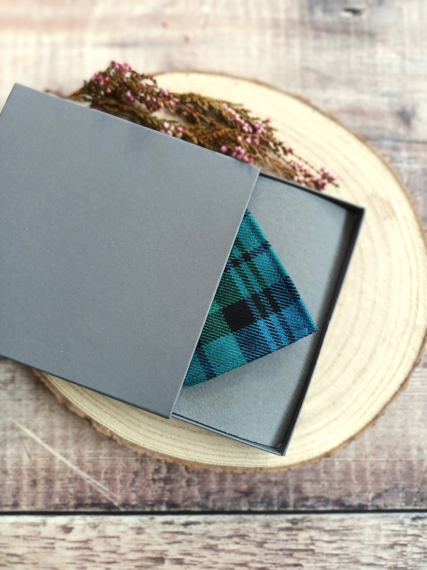 Black Watch Ancient Tartan Pocket Square