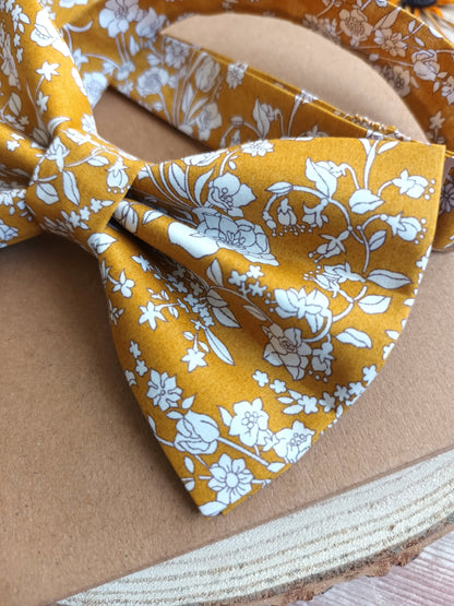 Liberty Bow tie Yellow Floral