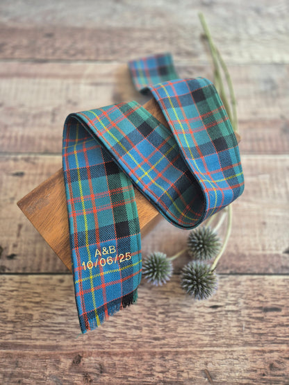 Scottish Clan Tartan Handfasting