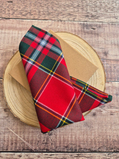 Drummond Tartan Pocket Square