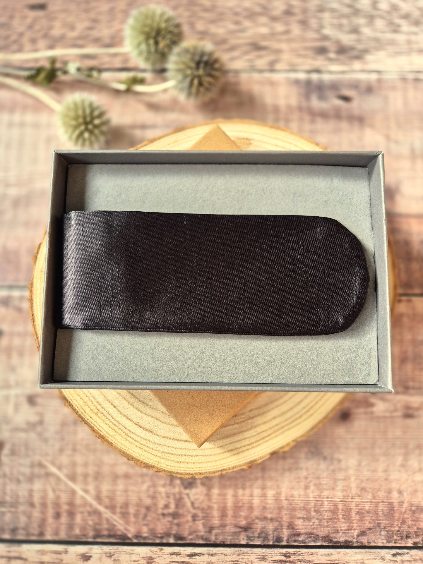 Self-Tie Black Club Round Bow tie