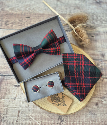 MacDonald Tartan Cufflinks