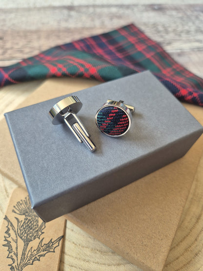 MacDonald Tartan Cufflinks