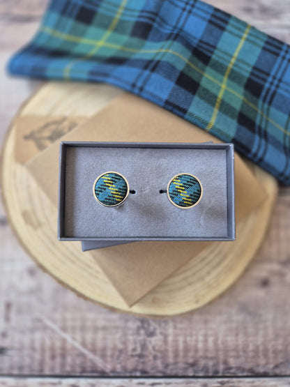 Gordon Tartan Cufflinks