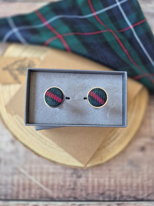 Robertson Tartan Cufflinks