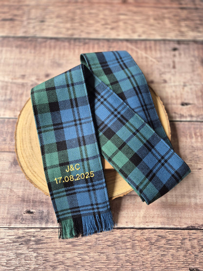 Black Watch Tartan Handfasting