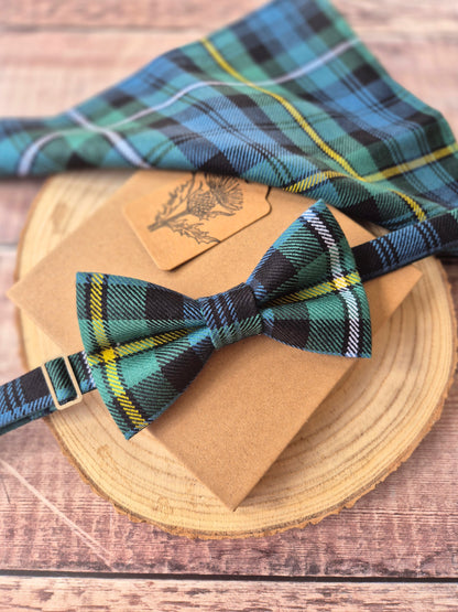 Campbell Tartan Bow Tie