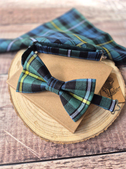 Campbell Tartan Bow Tie