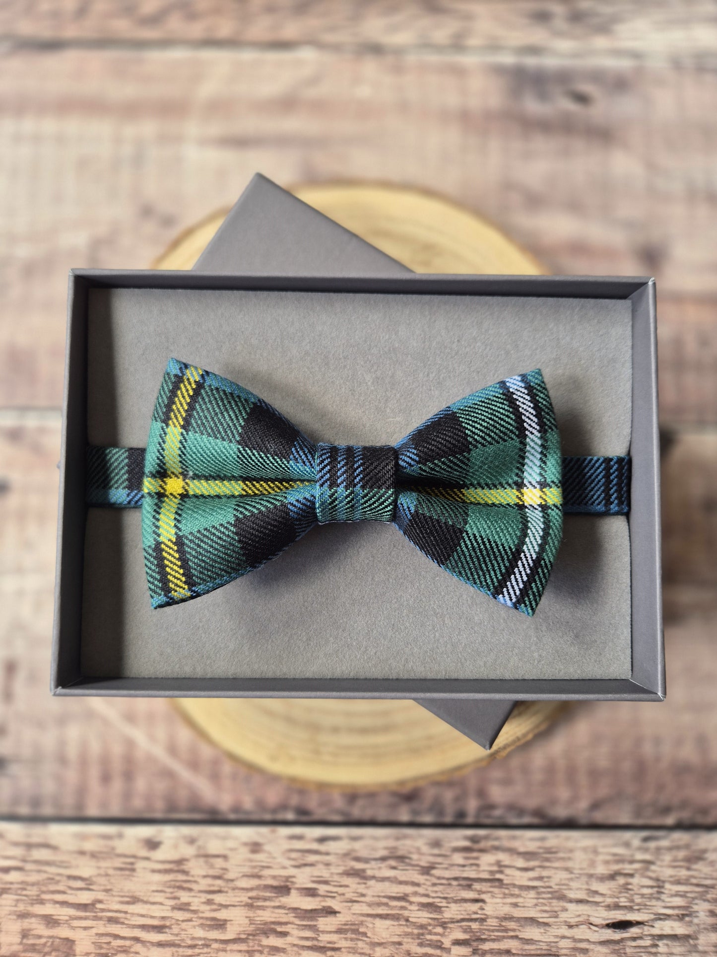 Campbell Tartan Bow Tie