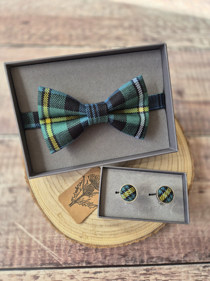 Campbell Tartan Bow Tie