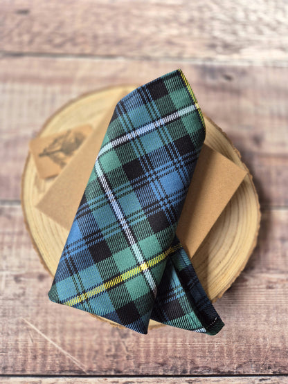 Campbell Tartan Pocket Square