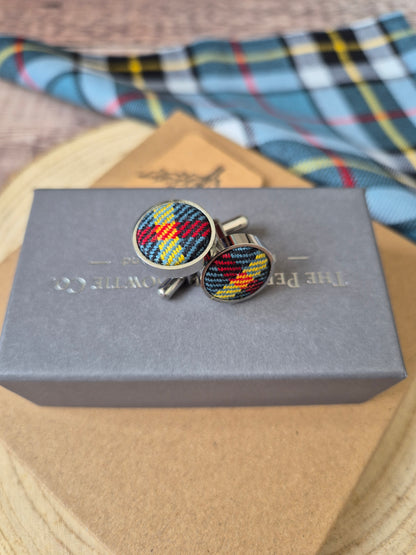 Thomson Tartan Cufflinks