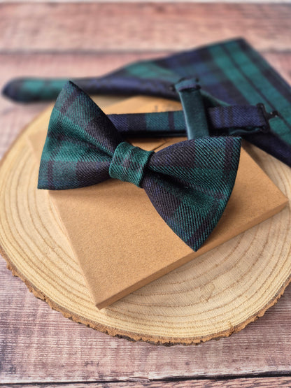 Black Watch Tartan Bow Tie