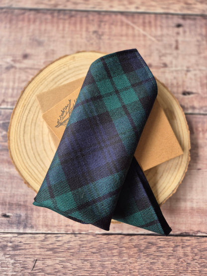 Black Watch Tartan Pocket Square